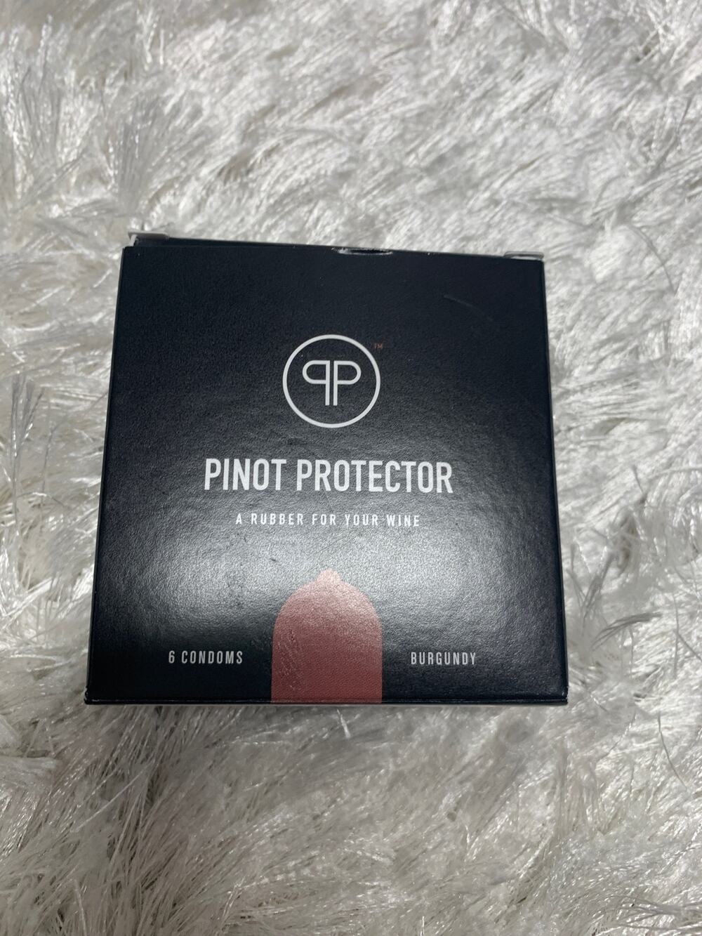 Pinot Protector Rubber for your Wine Bottle New in Box Set 6